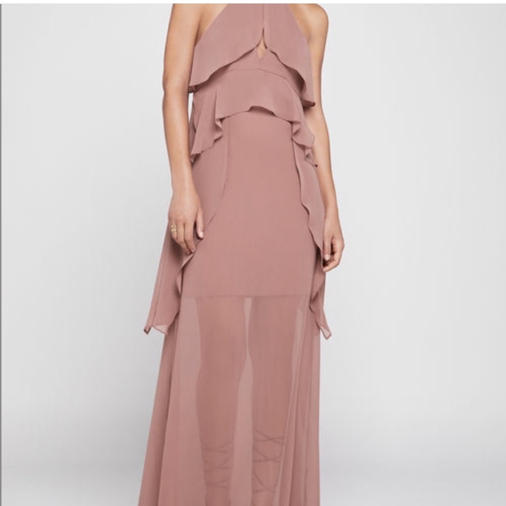 BCBGeneration Maxi Sleeveless Halter Dress - Size 4